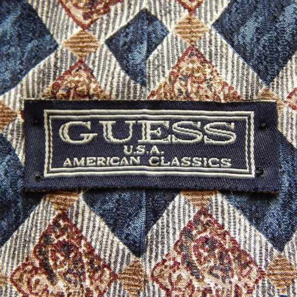 Guess USA American Classics and Designs By A. Rogers Ties / Bundle of 2 - Picture 2 of 3